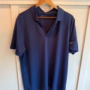 Nike Men's Blue Polo Shirt